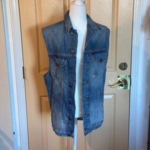 NWT Zara denim vest